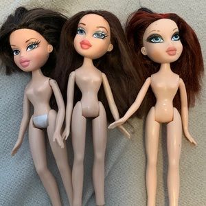 Damaged older bratz lot
